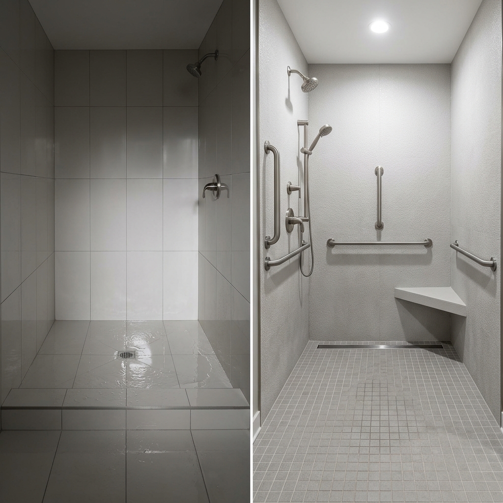 Top 5 des Erreurs à Éviter pour votre Douche Senior